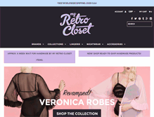 Tablet Screenshot of myretrocloset.com